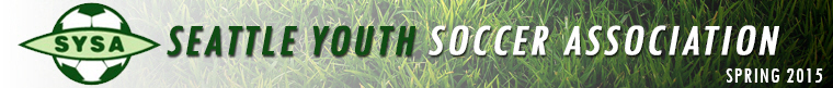 2015 Seattle Youth Soccer Association - Spring Soccer banner